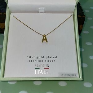 Mia Fiore ‘A’ Initial necklace